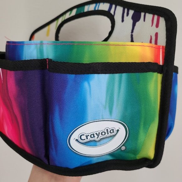 Vibrant Crayola Rainbow Caddy/Organizer - Perfect for Art Supplies & More! - Picture 5 of 10